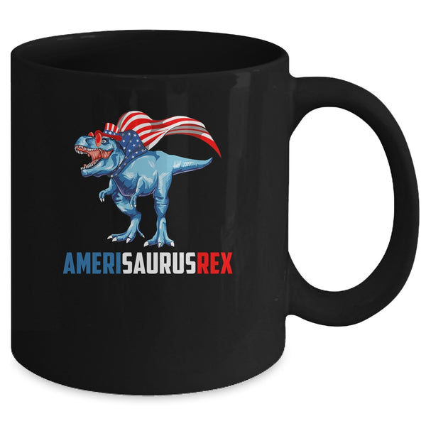 4th Of July T Rex Dinosaur Amerisaurus Rex Boys Kids Men Mug 11oz Mug Black b66cafae 24fa 4eed 8903 4440825ae906 600x.jpg