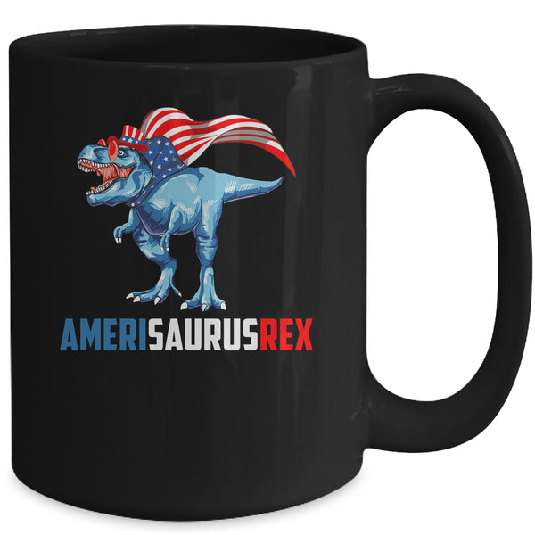 4th Of July T Rex Dinosaur Amerisaurus Rex Boys Kids Men Mug 15oz Mug Black 0802a225 5b80 423d a254 bf4b2c72743c 600x.jpg