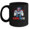 Gamerica 4th of July Video Game American Flag Boys Mug 11oz Mug Black 600x.jpg