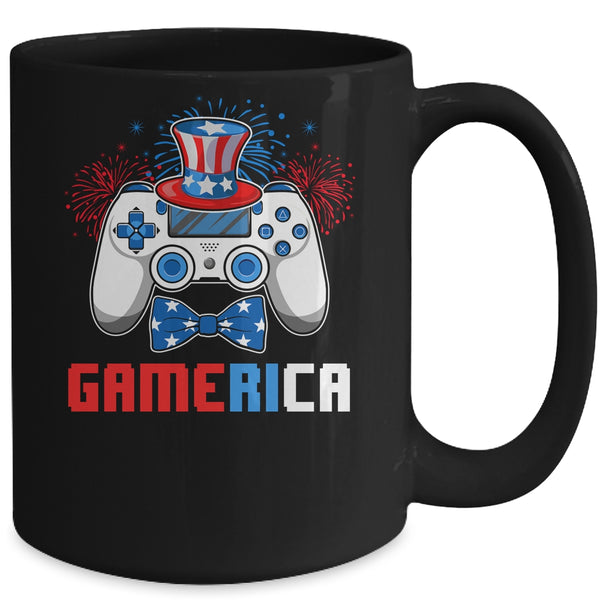 Gamerica 4th of July Video Game American Flag Boys Mug 15oz Mug Black 0c851ceb 013b 48e0 94ee fb55c2108e0e 600x.jpg