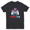 Gamerica 4th of July Video Game American Flag Boys Youth Youth T Shirt Black 600x.jpg
