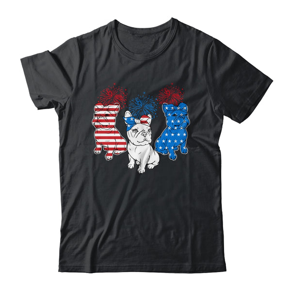 French Bulldog American Flag 4th Of July Independence Day Classic T Shirt Black 600x.jpg