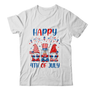 Three Gnomes Celebrating Independence Day USA 4th Of July Classic T Shirt White 600x.jpg