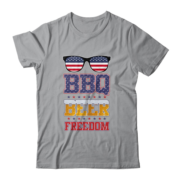 BBQ Beer Freedom Shirt USA America 2020 Proud American Classic T Shirt Sport Grey 600x.jpg