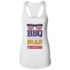 BBQ Beer Freedom Shirt USA America 2020 Proud American Women s Ideal Racerback Tank White 600x.jpg