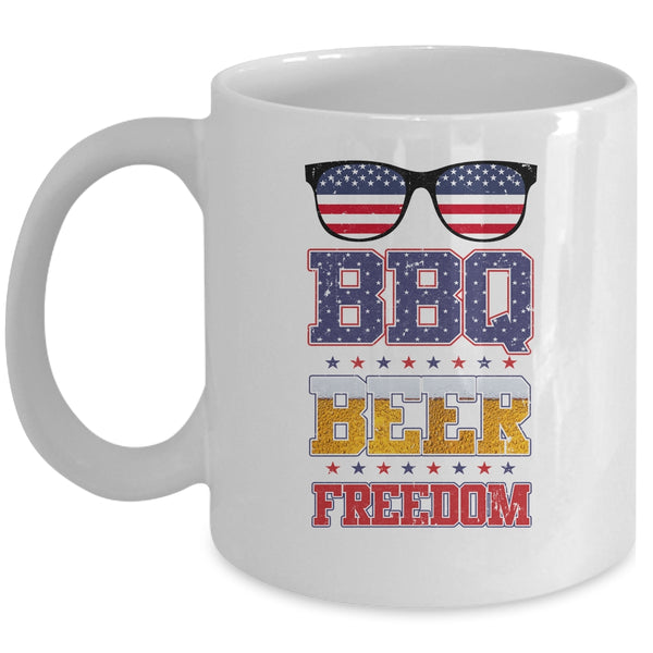 BBQ Beer Freedom Shirt USA America 2020 Proud American Mug 11oz Mug White 600x.jpg