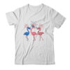 Flamingo American Flag Shadow The 4th July 2021 Funny Classic T Shirt White 600x.jpg