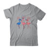 Flamingo American Flag Shadow The 4th July 2021 Funny Classic T Shirt Sport Grey 600x.jpg