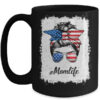 Mom Life Messy Bun America Flag Mothers Day 4th Of July Mug 15oz Mug Black 600x.jpg
