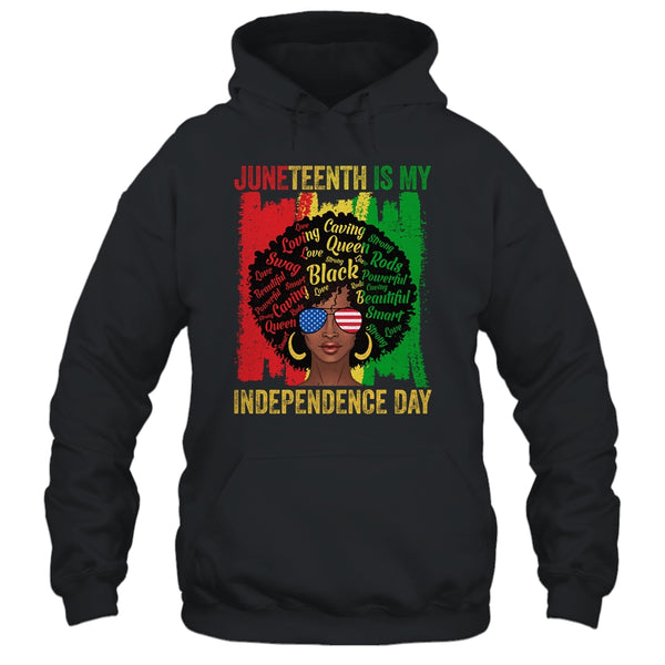 Juneteenth Is My Independence Day Black History 4th Of July Pullover Hoodie Black 600x 1.jpg