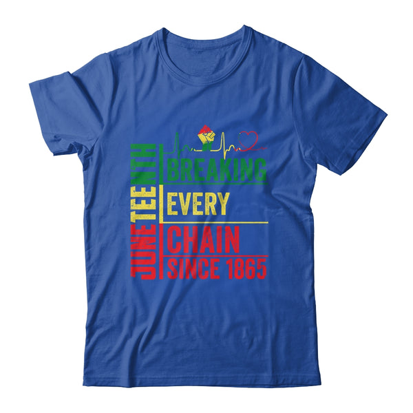 Breaking Every Chain Since 1865 Juneteenth Black History Classic T Shirt Royal 600x 1.jpg