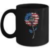 Kindness Sunflower Flag 4th July Patriotic Sunflower Mug 11oz Mug Black 600x.jpg