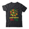 Juneteenth Vibes Melanin Black Girl Magic Women Girl Classic T Shirt Black 600x.jpg
