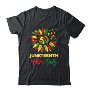 Juneteenth Vibes Melanin Black Girl Magic Women Girl Classic T Shirt Black 600x.jpg