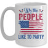 4Th Of July For Men Women Party Patriotic American Mug 15oz Mug White 600x.jpg