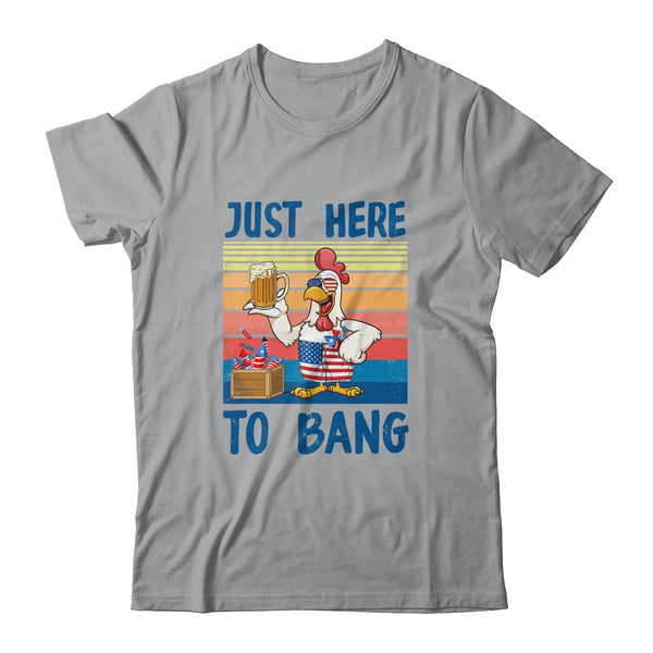 4Th Of July Just Here To Bang USA Flag Chicken Beer Classic T Shirt Sport Grey 600x.jpg
