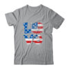 4th Of July Love Sunflower Patriotic American Flag Classic T Shirt Sport Grey 600x.jpg