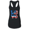 4th Of July Love Sunflower Patriotic American Flag Women s Ideal Racerback Tank Black 600x.jpg