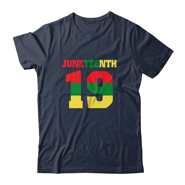 Juneteenth Ancestors Black Pride African American June 19 Classic T Shirt Navy 600x.jpg