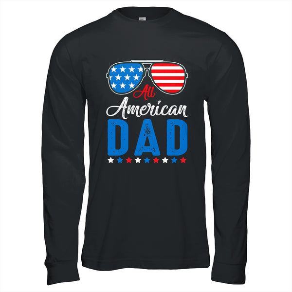 All American Dad 4th of July Independence Men Daddy Long Sleeve T Shirt Black 600x.jpg