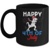 Happy 4th Of July T Rex Patriotic Funny Boys Kids Mug 11oz Mug Black 600x.jpg