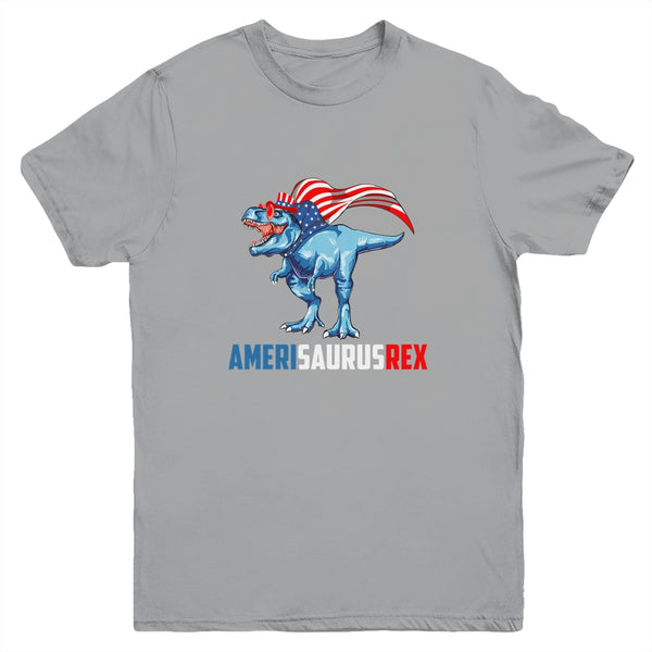 4th Of July T Rex Dinosaur Amerisaurus Rex Boys Kids Men Youth Youth T Shirt Sport Grey 600x.jpg