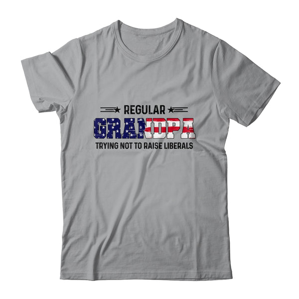 Regular Grandpa Trying Not To Raise Liberal American USA Flag Classic T Shirt Sport Grey 600x.jpg