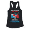 Fourth Of July Where The Spirit Of The Lord Is Iced Cream Women s Ideal Racerback Tank Black 600x.jpg
