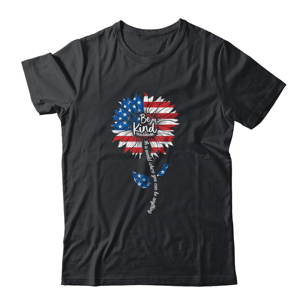 Kindness Sunflower Flag 4th July Patriotic Sunflower Classic T Shirt Black 600x 1.jpg