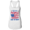 4Th Of July For Men Women Party Patriotic American Women s Ideal Racerback Tank White 600x.jpg