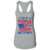 4Th Of July For Men Women Party Patriotic American Women s Ideal Racerback Tank Heather Grey 600x.jpg