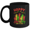 Happy Juneteenth Day Black Freedom African Mug 11oz Mug Black 600x.jpg