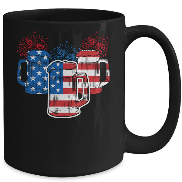 Beer American Flag 4th Of July Men Women Merica USA Mug 15oz Mug Black d20589b9 493d 4a6a 906e 638053e4c5c3 600x 1.jpg