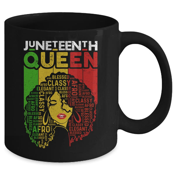 Juneteenth Queen Afro Melanin Black Girl Magic Women Girls Mug 11oz Mug Black 1b6ec5b8 9fe9 43b1 91cb 5c4db489faf6 600x.jpg