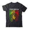 Juneteenth Queen Afro Melanin Black Girl Magic Women Girls Classic T Shirt Black 600x.jpg