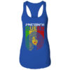 Juneteenth Queen Afro Melanin Black Girl Magic Women Girls Women s Ideal Racerback Tank Royal 600x.jpg