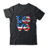4th Of July Love Sunflower Patriotic American Flag Classic T Shirt Black 600x 1.jpg