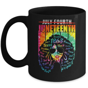 Juneteenth Freedom Day African American June 19th 1965 Mug 11oz Mug Black 600x 1.jpg