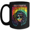 Juneteenth Freedom Day African American June 19th 1965 Mug 15oz Mug Black 600x 1.jpg