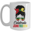 Black Women Messy Bun Hair Juneteenth Independence Day Mug 15oz Mug White 600x.jpg