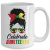 Black Women Messy Bun Hair Juneteenth Independence Day Mug 15oz Mug White c3408144 e18c 431f 8d8b 8175182e8278 600x.jpg
