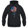 Kindness Sunflower Flag 4th July Patriotic Sunflower Pullover Hoodie Black 600x 2.jpg