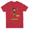 Juneteenth Celebrating 1865 Cute Black Boys Youth Youth T Shirt Red 600x 2.jpg
