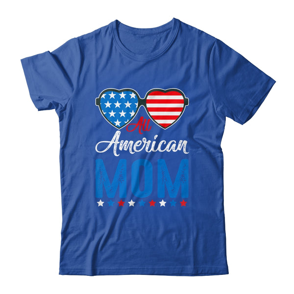 All American Mom 4th of July Independence Women Mommy Classic T Shirt Royal 600x 1.jpg