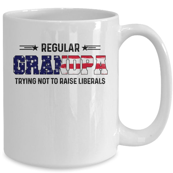 Regular Grandpa Trying Not To Raise Liberal American USA Flag Mug 15oz Mug White 5a848e79 aed4 4728 948a 9251b9feb12d 600x.jpg
