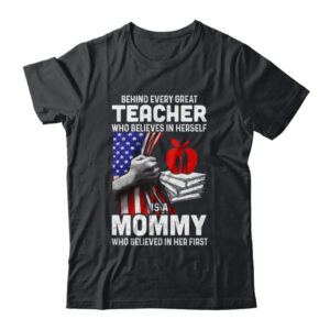 Behind Every Great Teacher Is A Great Dad July Of 4th Classic T Shirt Black 600x.jpg