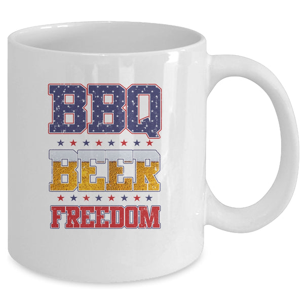 BBQ Beer Freedom America USA Party 4th of July Mug 11oz Mug White 11057b80 bf26 45ac b37b 5adf878e33a8 600x 1.jpg