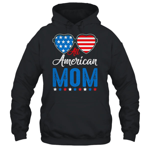 All American Mom 4th of July Independence Women Mommy Pullover Hoodie Black 600x 2.jpg