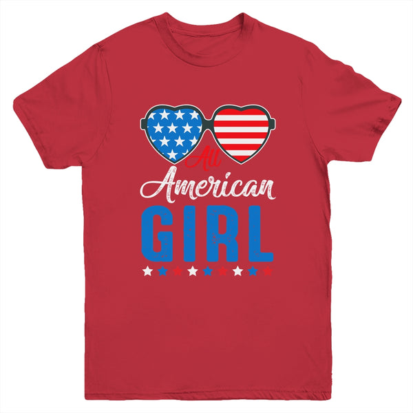 All American Girl 4th Of July Girls Kids Teens Sunglasses Youth Youth T Shirt Red 600x 1.jpg