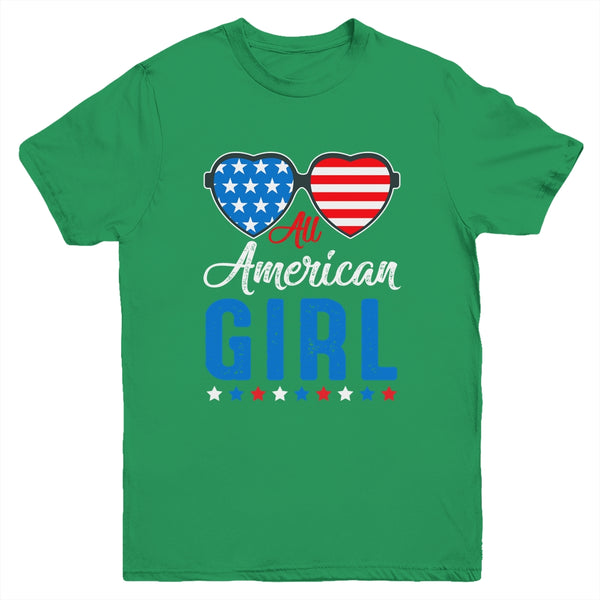All American Girl 4th Of July Girls Kids Teens Sunglasses Youth Youth T Shirt Irish Green 600x 1.jpg